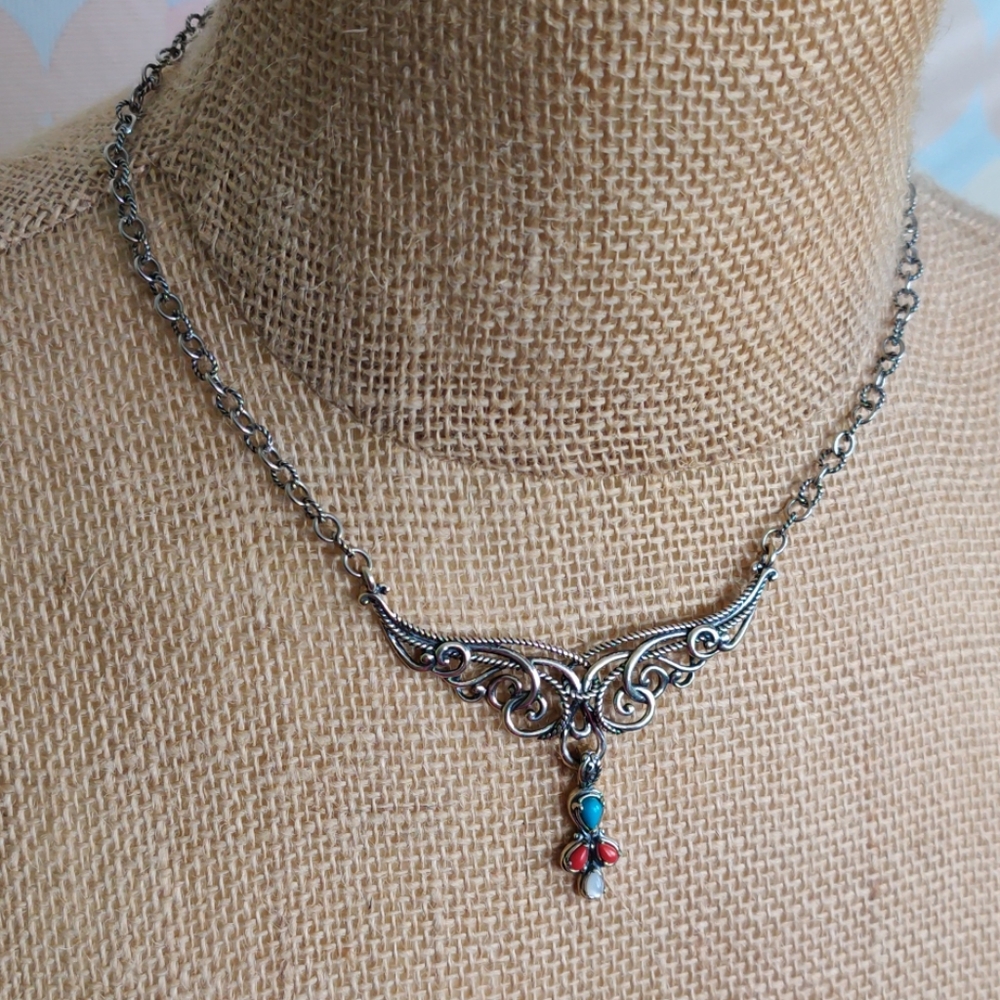 Beautiful  Necklace  925 Silver